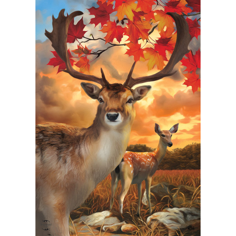 Drapeau de récolte d'automne