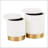 Nesting Ottoman Set in Gold Metal-2059288507