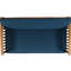 Causeuse en bois riche avec coussins confortables pour la cour, 40,94 lb de poids-568140877-568140876
