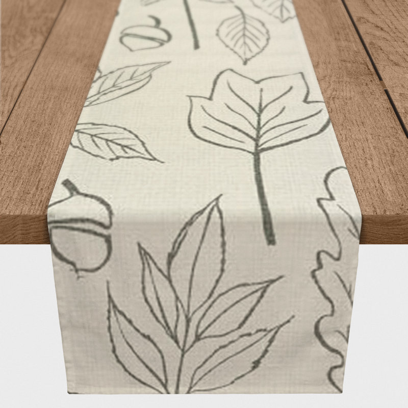 Table Runner, 72" x 16", White