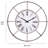 Draughn Metal Wall Clock