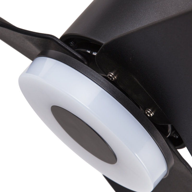 52" Stowmarket 3 - Blade LED Standard Ceiling Fan with Light and Remote Control Included