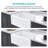 24'' L Single Bowl Ceramic Kitchen Sink