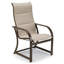 Key West Padded Sling Outdoor Dining Armchair