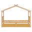 Lit simple, maison en bois avec tiroirs-473937367-473937360