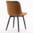 Modern Dining Chairs Faux Leather Upholstered Kitchen Chairs Side Chair With Metal Legs-453452158