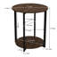 Table d'appoint ronde à 2 niveaux-62836033