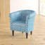 Fauteuil demi-tonneau en polyester l 77,47 cm Liam
