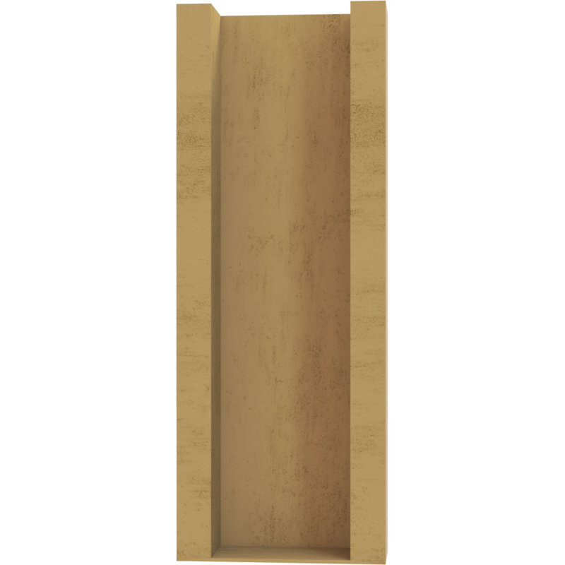Bois de cèdre brut Funston Slat, H 16 po x l 6 po x P 16 po
