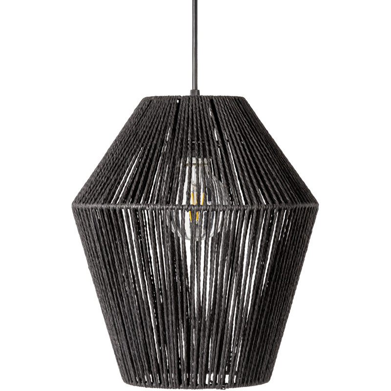 Luminaire suspendu Medea, Noir, Noir