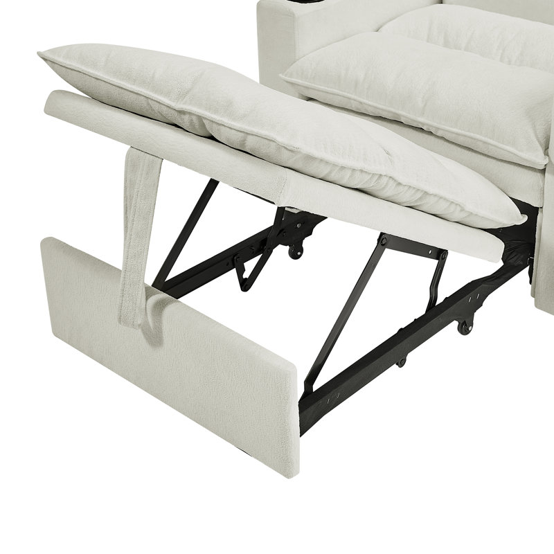 Canapé convertible 3-en-1 Ayvion, Beige