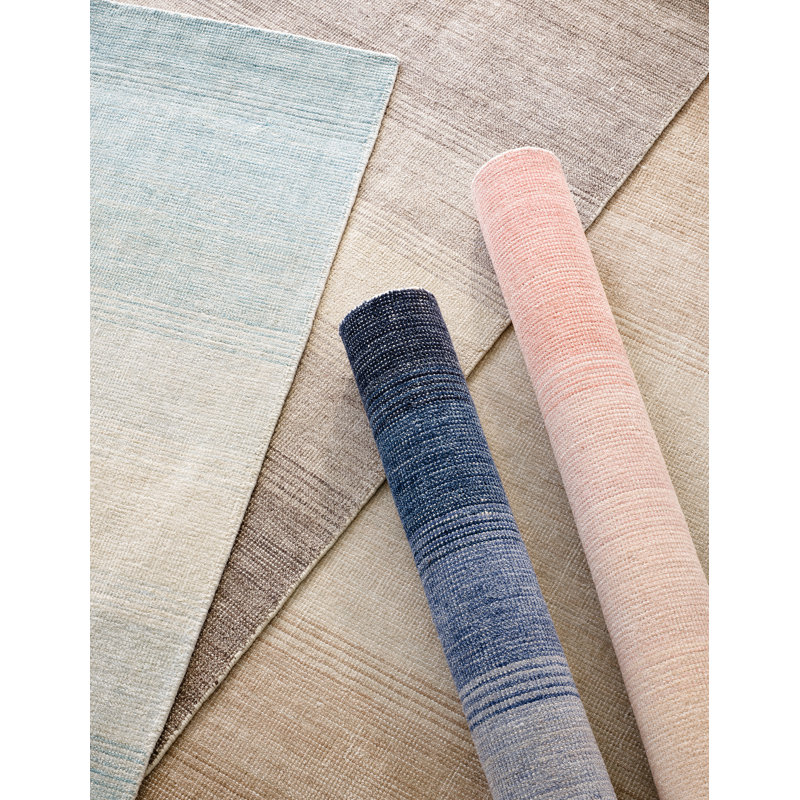 Pandora Pink Hand Loom Knotted Rug, Rectangle 2' x 3'