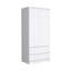 Armoire, penderie avec deux tiroirs, tringle-1148056574
