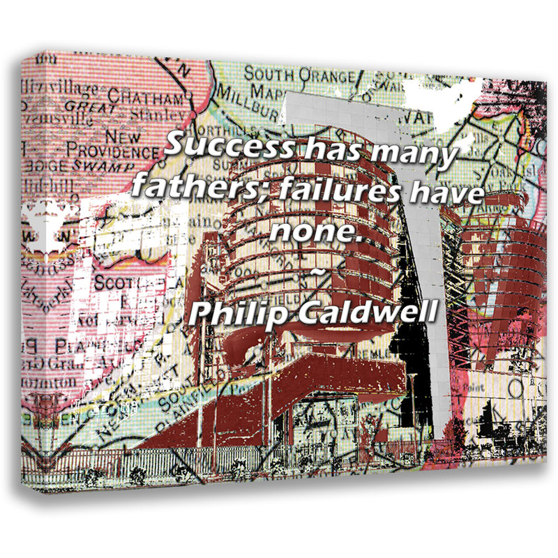 «Artsy Quote» par Philip Caldwell, toile tendue avec châssis, H 28 po x l 40 po