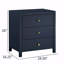 Table de chevet 3 tiroirs, Nevarre-787002898
