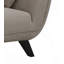 Chaise en lin brun-1233198044