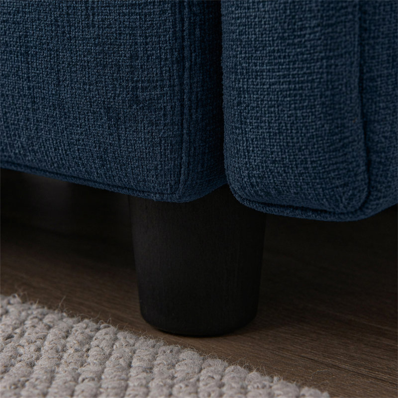 Canapé modulaire de 105 po, Bleu, Orienté vers la gauche