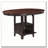 Hester Chestnut Extension Counter Dining Table