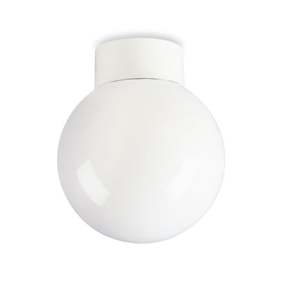 OPAL Glass Semi Flush Mount
