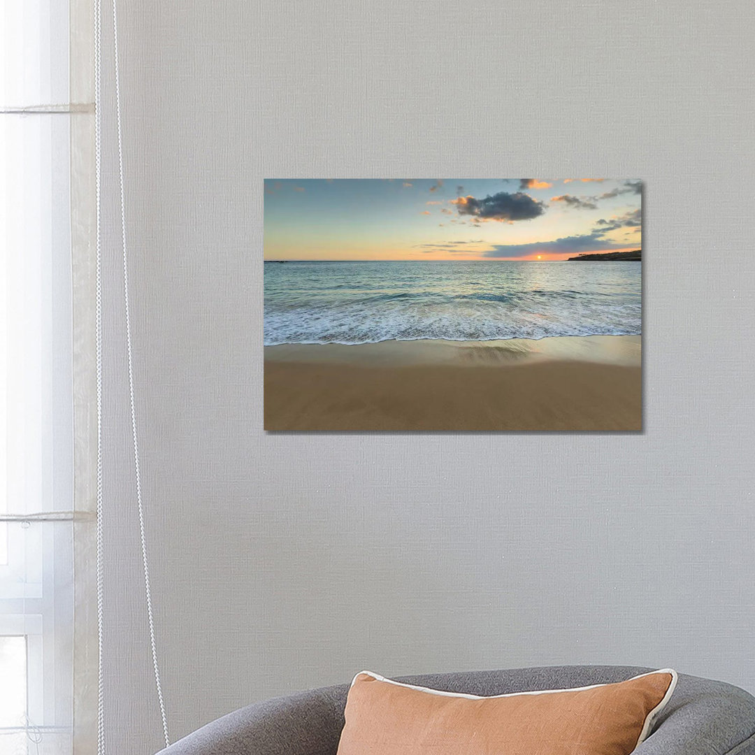 Hulopo'e Beach Park, Insel Lanai, Hawaii, USA von Stuart Westmorland - Galerie-verpackte Leinwand Giclée auf Leinwand