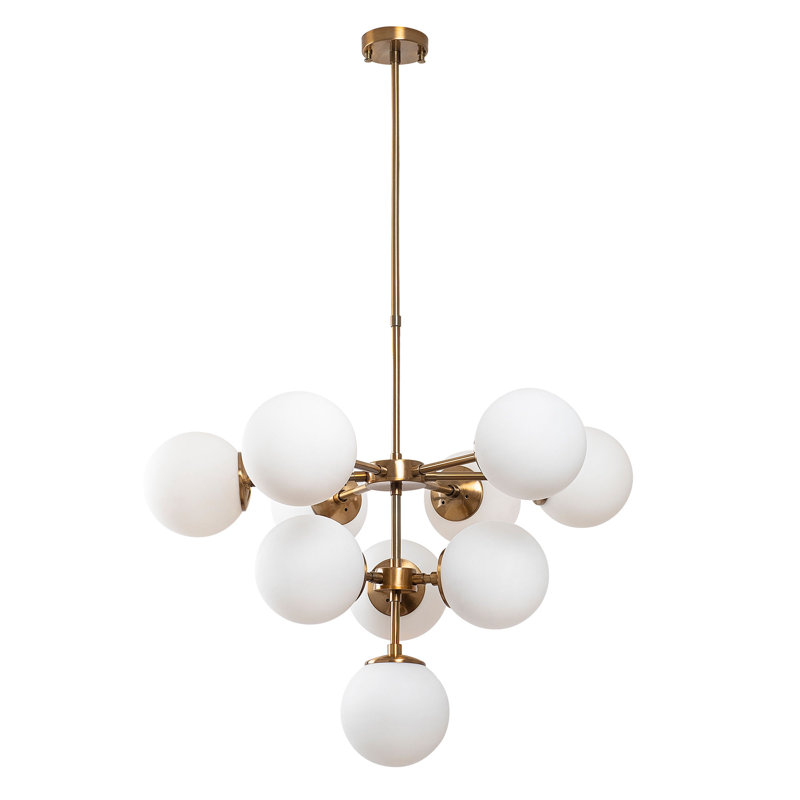 Madiun 10 - Light Unique/Statement Chandelier, Gold