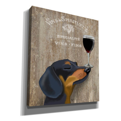 " Dog Au Vin Dachshund "