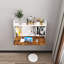 Bureau flottant rectangulaire avec armoire Laylind-1299888627