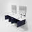 Geneva 80" Wall-Mounted Double Bathroom Vanity Set with Mirror-87285977-112951969