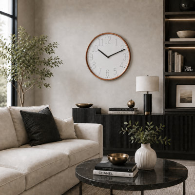 Metal Wall Clock