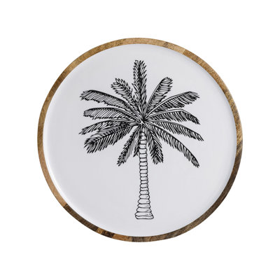 Mango Natural Wood Plate