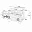 Meuble de rangement console pour porte-gobelet 1 pièce-95139865