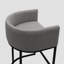 Tabouret de comptoir rembourré avec structure en métal-1579061810