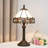 14''H Tiffany Style Table Lamp Resin Base And Stained Glass Table Lamp-1159069973