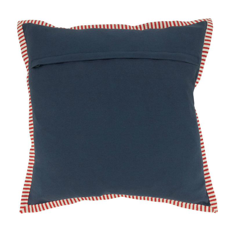 Derrida No Pattern And Not Solid Color Cotton Throw Pillow, Polyester/Polyfill