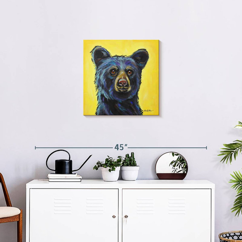 Brampt Black Bear Bernard, 20" H x 20" W