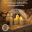 Unscented Flameless Pillar Candle with Plastic Holder-53891308