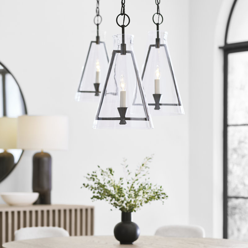Keystone 1 - Light Pendant, 29.63" H x 16" W x 16" D