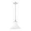 Luminaire suspendu en nickel brossé 1 lumière Ohlson-1340429144