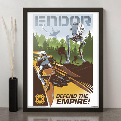 Star Wars Endor - Picture Frame Memorabilia