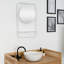 Fullilove Flat Mirror with Shelves-1735889112