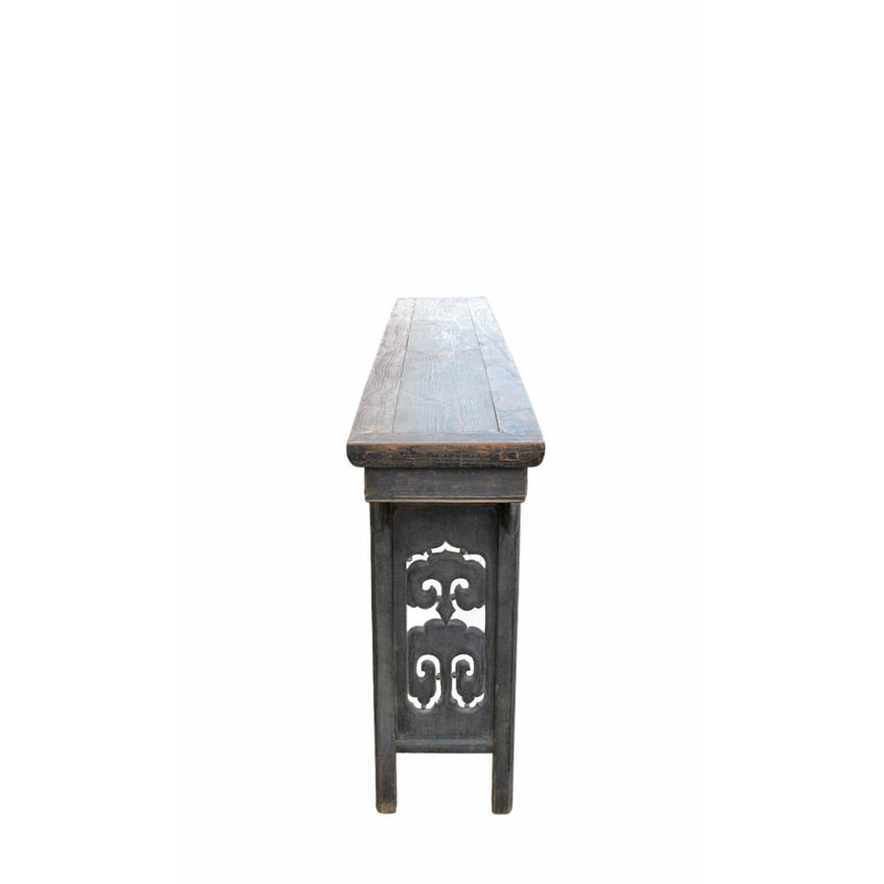 Ruyi 83.9'' W Solid Wood Console Table