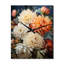 Horloge murale Chrysanthemums Autumn Collage I - Floral-99631003