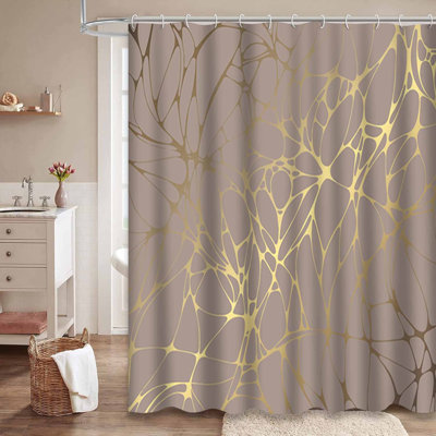 Rideau de douche En Marble