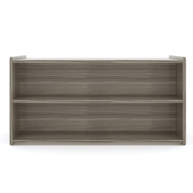 Étagère de rangement à 2 sections pour enfants, Gris orme ombré, Non
