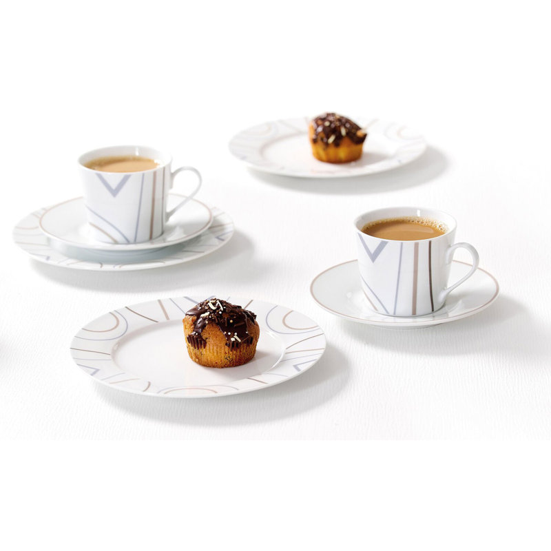 Piece Porcelain Dinnerware Set - Service for 6