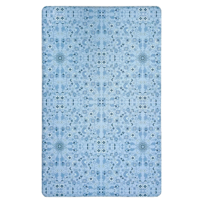 Tapis de cuisine bleu Polanya