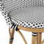 Tabouret de comptoir à dossier bas Ellie-1443711655