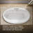 Sunward 72" x 42" Whirlpool Bathtub-1756094