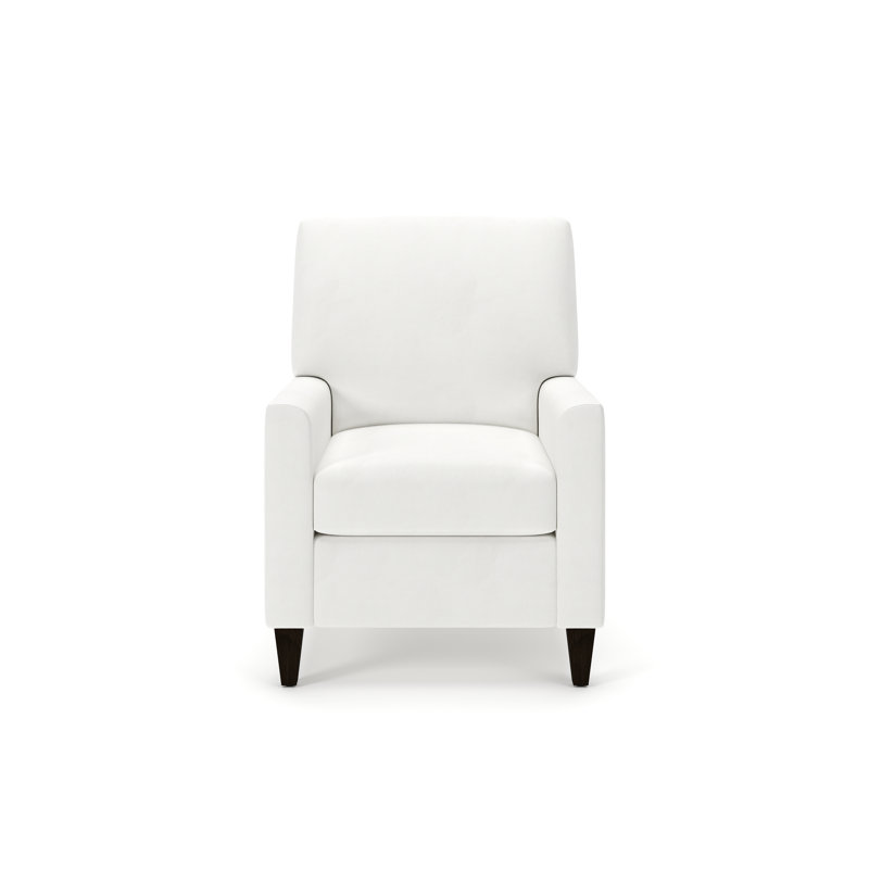 Fauteuil inclinable Ahart Nikki, Blanc décoloré classique