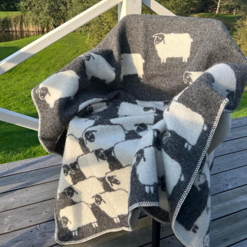 The Sheep Collection Throw Blanket